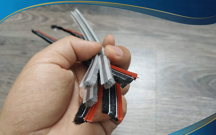 Gioăng cao su có tác dụng cách âm, kín khít và cố định kính trên cửa sổ mở trượt