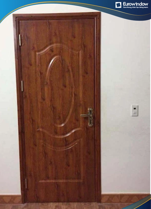 Cửa nhôm giả gỗ 1 cánh nguyên tấm