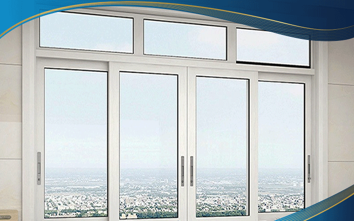 Cửa nhựa lõi thép 4 cánh màu trắng mở lùa sẽ tạo không gian phòng ốc thoáng đãng, có chiều sâu, phù hợp cho nhà ở, chung cư, văn phòng,... 