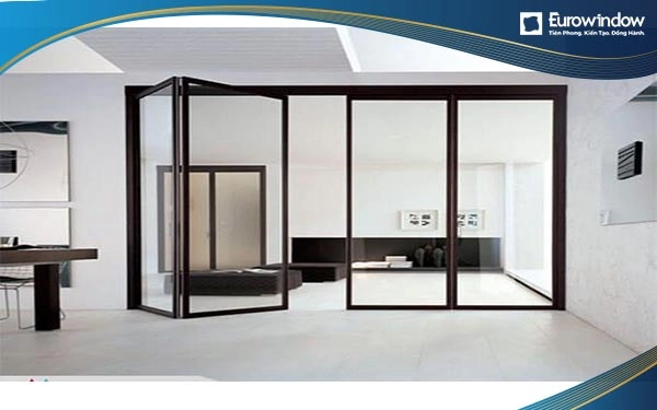 Cửa lùa xếp trượt 4 cánh