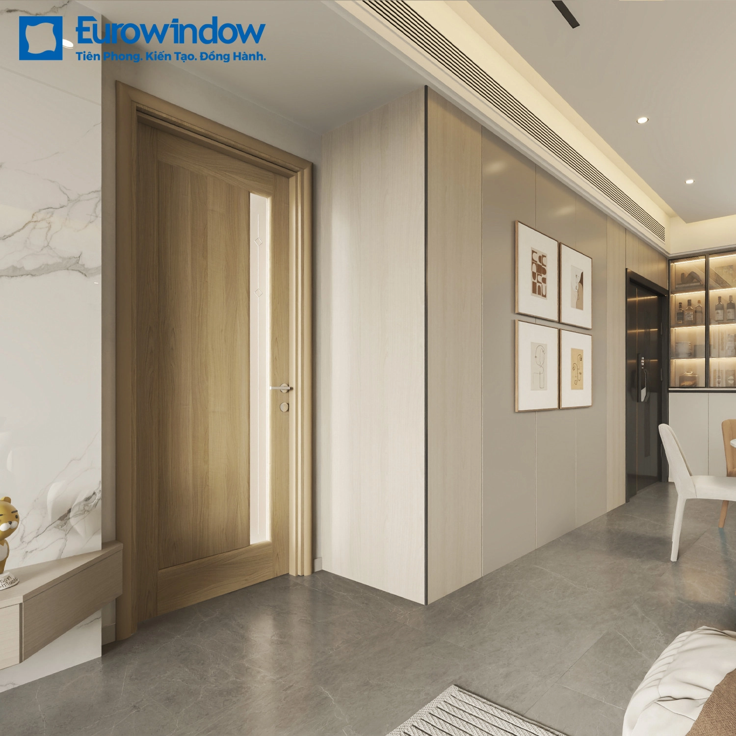 CỬA GỖ GHÉP THANH Eurowindow