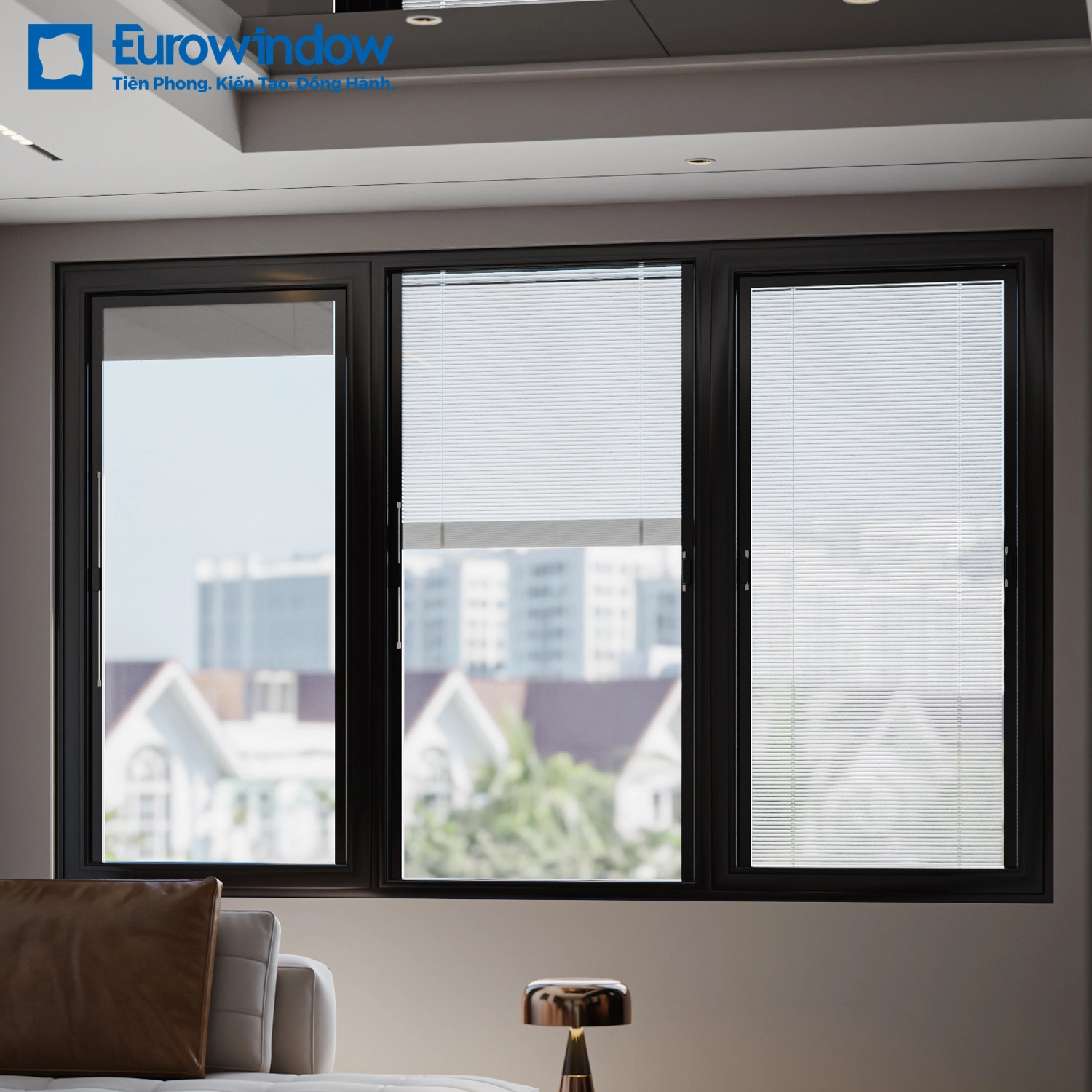 RÈM TRONG HỘP KÍNH Eurowindow