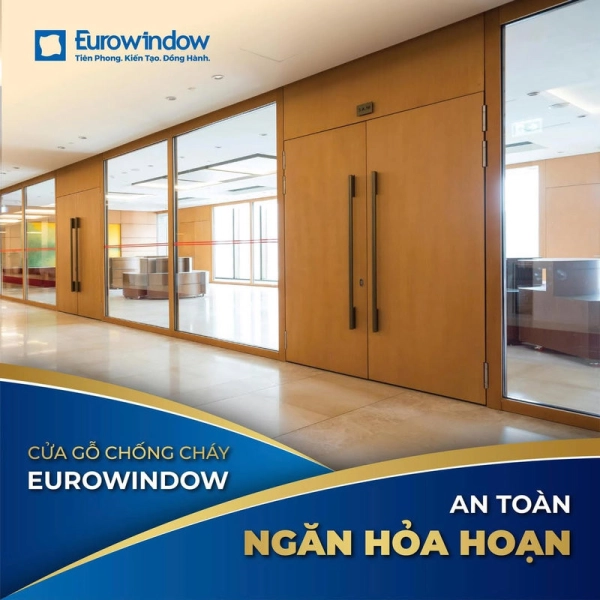 Cửa gỗ chống cháy cho phòng hội nghị