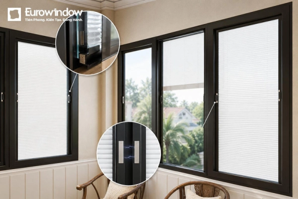 Nam châm từ tính là ưu điểm nổi bật của sản phẩm nhằm duy trì độ kín hộp kính