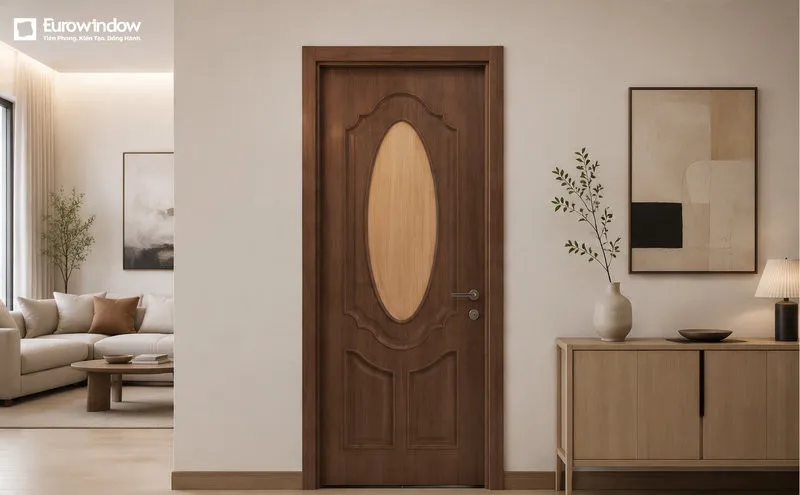 Bề mặt cửa phẳng đẹp, kích thước chuẩn xác theo từng thiết kế
