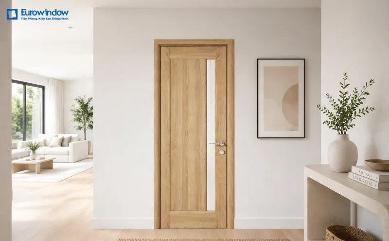 Chọn cửa gỗ ghép thanh Eurowindow cho phòng ngủ, phòng làm việc