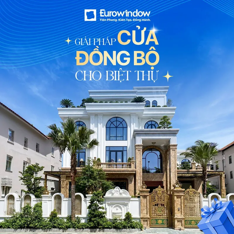 Cửa nhôm kính Eurowindow mang đến giải pháp đồng bộ về thẩm mỹ, công năng và độ bền cho không gian sống hiện đại.