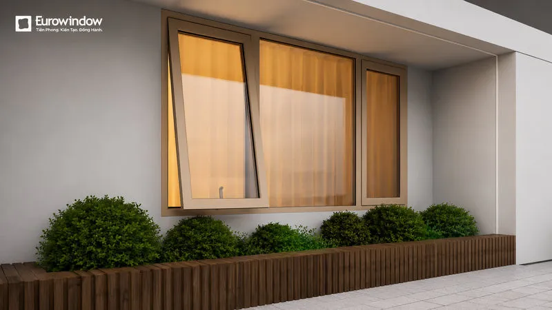 Cửa sổ mở hất của Eurowindow