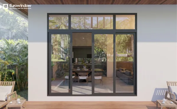 Hệ cửa có cầu cách nhiệt với tính năng vượt trội từ Eurowindow hệ EA95i (Nguồn: Eurowindow)