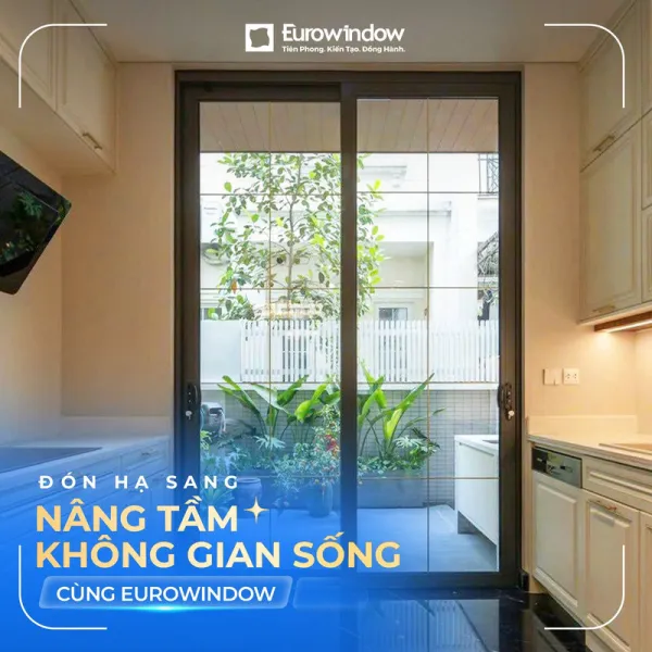 Lựa chọn cửa nhôm Eurowindow - nâng tầm không gian sống, hoàn thiện công trình thương mại (Nguồn: Eurowindow)