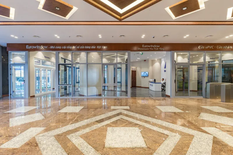 Sảnh chính Showroom Eurowindow Tôn Thất Tùng