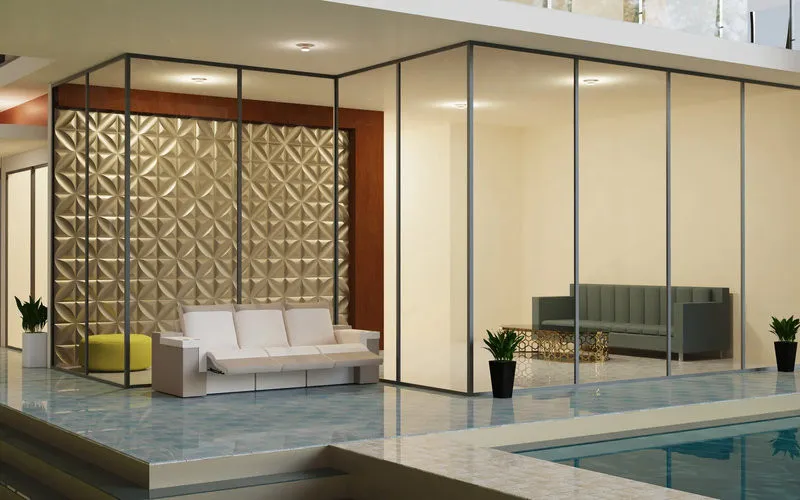 Vách kính khách sạn, resort giúp mở rộng tầm nhìn, lấy sáng và nâng cao trải nghiệm không gian