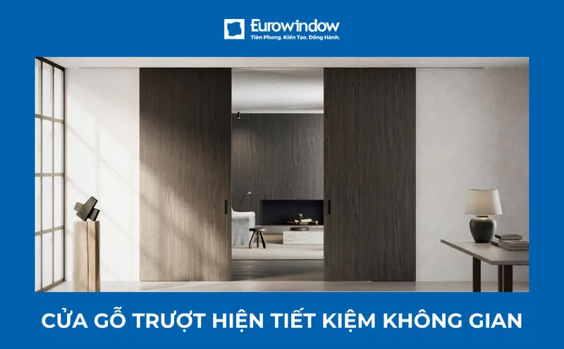 27+ mẫu cửa gỗ trượt đẹp, hiện đại, tiết kiệm diện tích