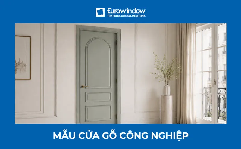 Báo giá cửa gỗ công nghiệp mới năm 2026