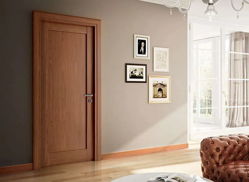 Cửa gỗ lim 1 cánh phù hợp với không gian nội thất đề cao độ bền và vẻ đẹp tự nhiên (Nguồn: Internet)