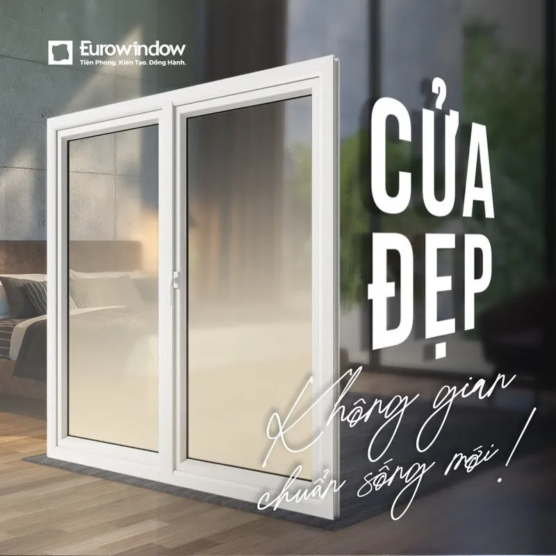 Cửa uPVC Eurowindow là lựa chọn hàng đầu cho những ngôi nhà đẹp và tiện nghi.