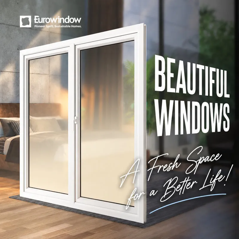 Eurowindow uPVC doors are an ideal choice for beautiful and comfortable homes.