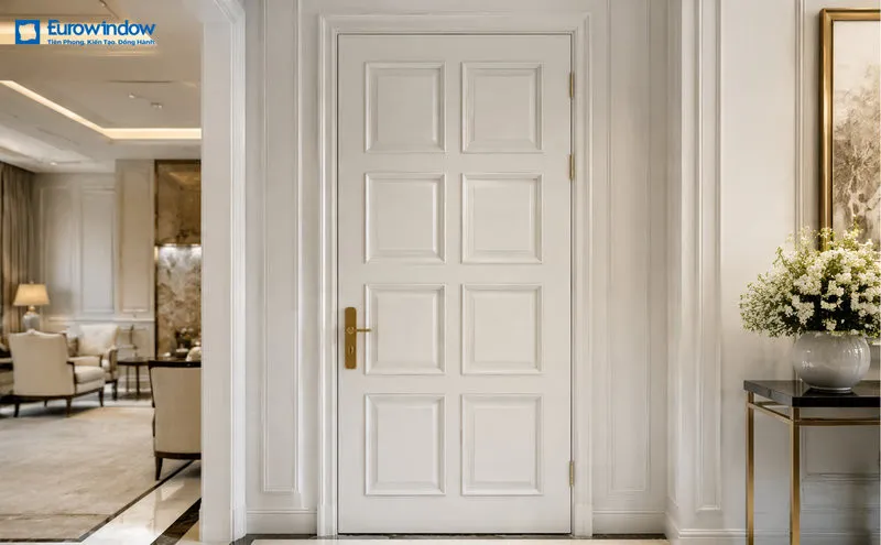 Hoa văn tinh giản tạo vẻ đẹp hài hòa với tổng thể kiến trúc (Nguồn: Eurowindow)