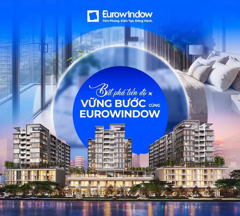 Hộp kính Eurowindow có khả năng cách nhiệt, cách âm tốt, an toàn cho công trình
