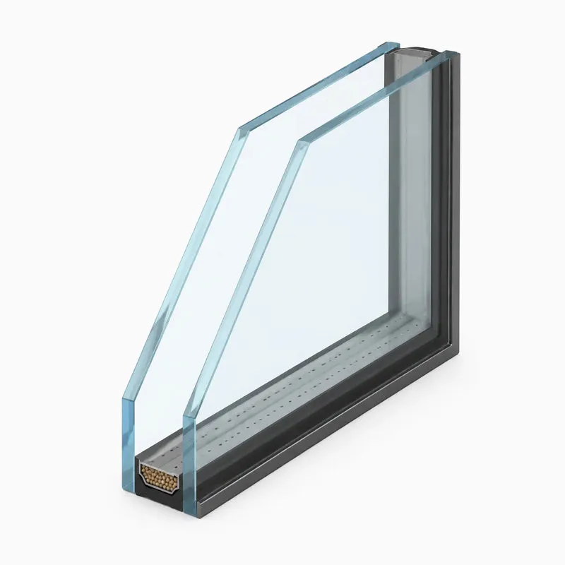 Kính chịu lực 2 lớp có cấu tạo gồm hai lớp kính và lớp liên kết ở giữa, giúp tăng độ an toàn khi sử dụng (Nguồn: Internet)