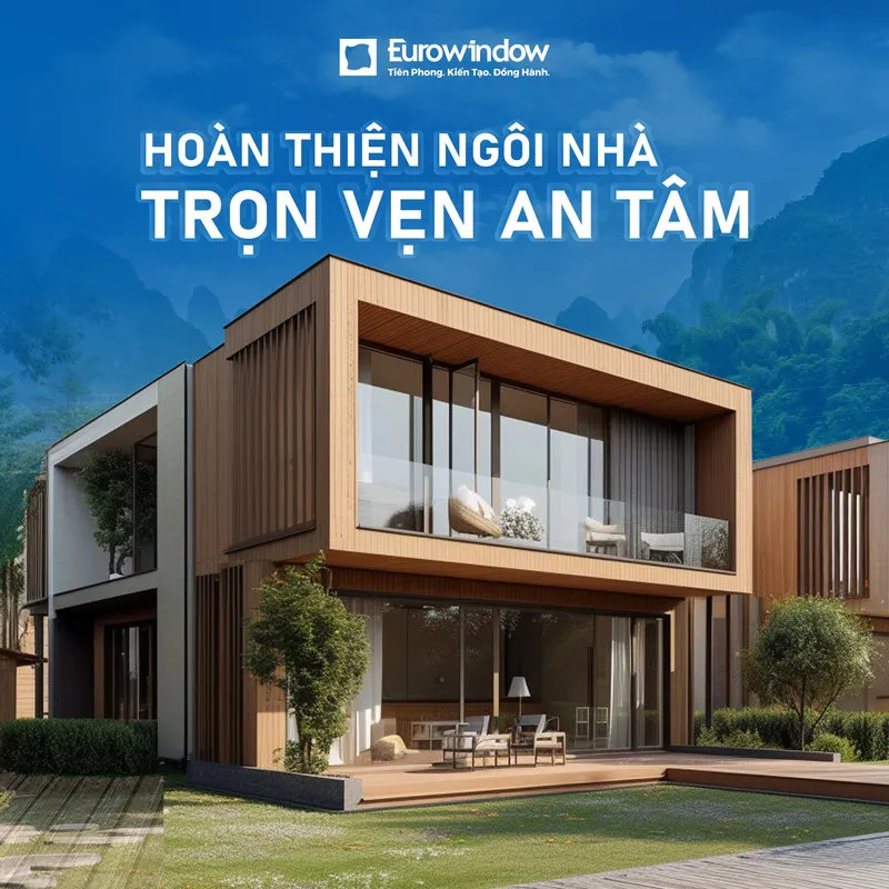 Lựa chọn hệ cửa cho công trình cùng Eurowindow (Nguồn: Eurowindow)