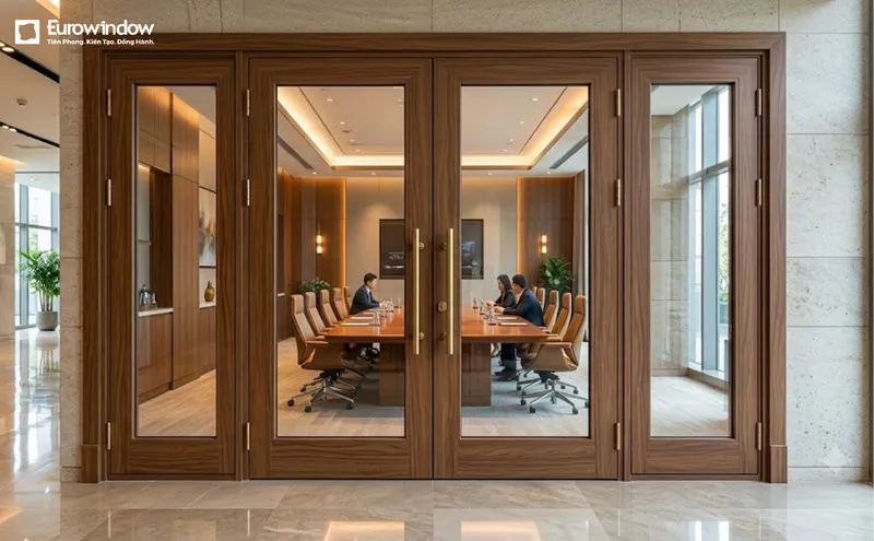 Nhiều yếu tố ảnh hưởng đến chi phí đầu tư cửa kính văn phòng (Nguồn: Eurowindow)