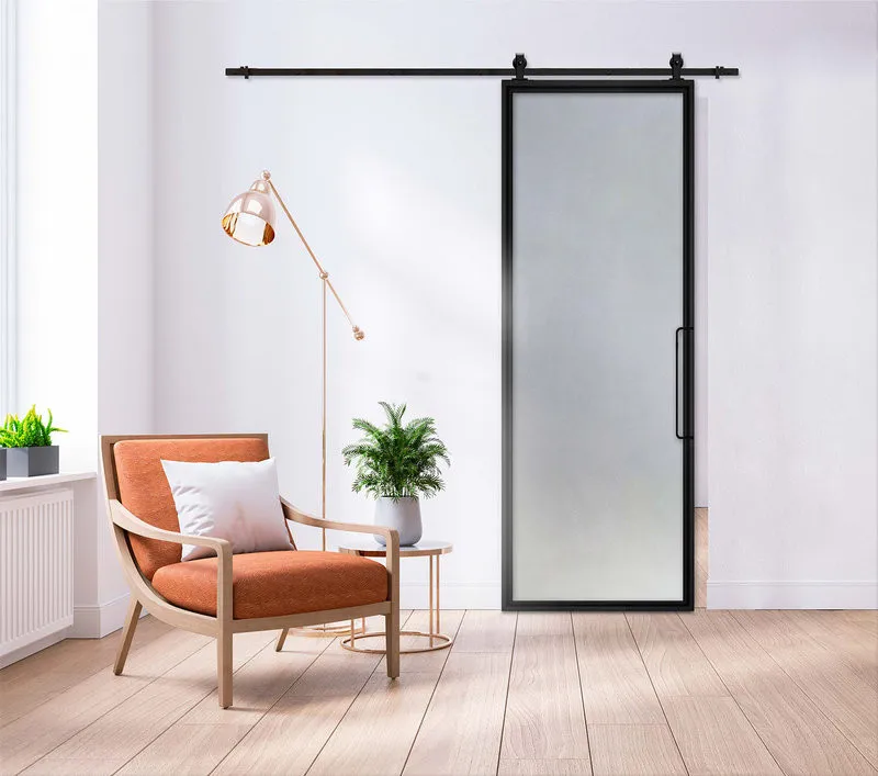 Thiết kế cửa trượt kính mờ phù hợp cho phòng tắm và phòng ngủ hiện đại (Nguồn: Internet)