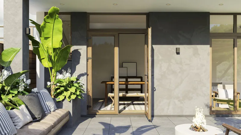uPVC entrance doors offer various advantages suitable for a wide range of spaces.