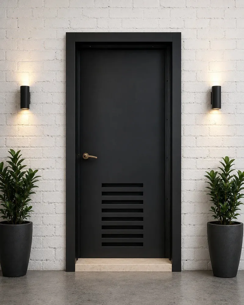 Cửa chống cháy phòng điện, phòng máy giúp tăng khả năng ngăn cách khu vực thiết bị với các không gian xung quanh (Nguồn: Internet).