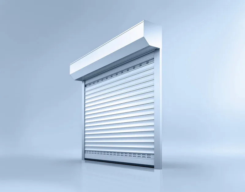 Cửa cuốn công nghệ Đức với hệ nan nhôm chắc chắn, thiết kế hiện đại (Nguồn: Internet)