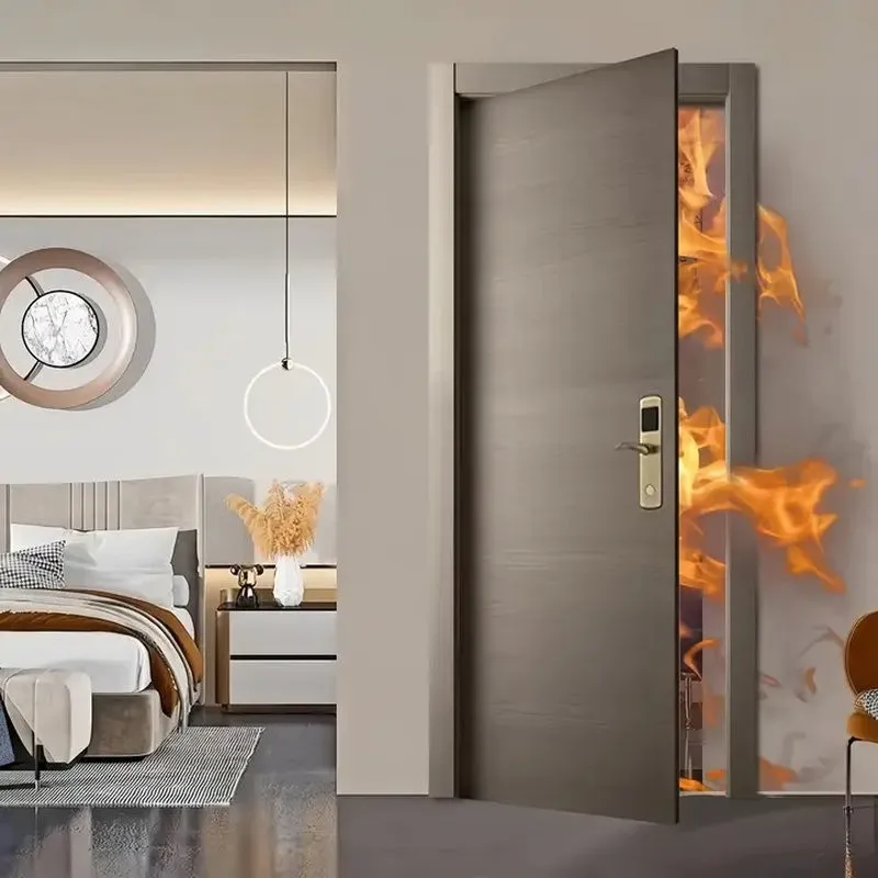 Cửa kính chống cháy 70 phút kết hợp kính, khung và phụ kiện đồng bộ nhằm duy trì khả năng ngăn lửa, cách nhiệt trong 70 phút (Nguồn: Internet)