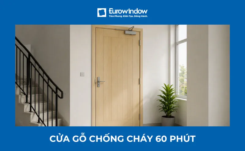 Đặc điểm, báo giá chi tiết các loại cửa gỗ chống cháy 60 phút