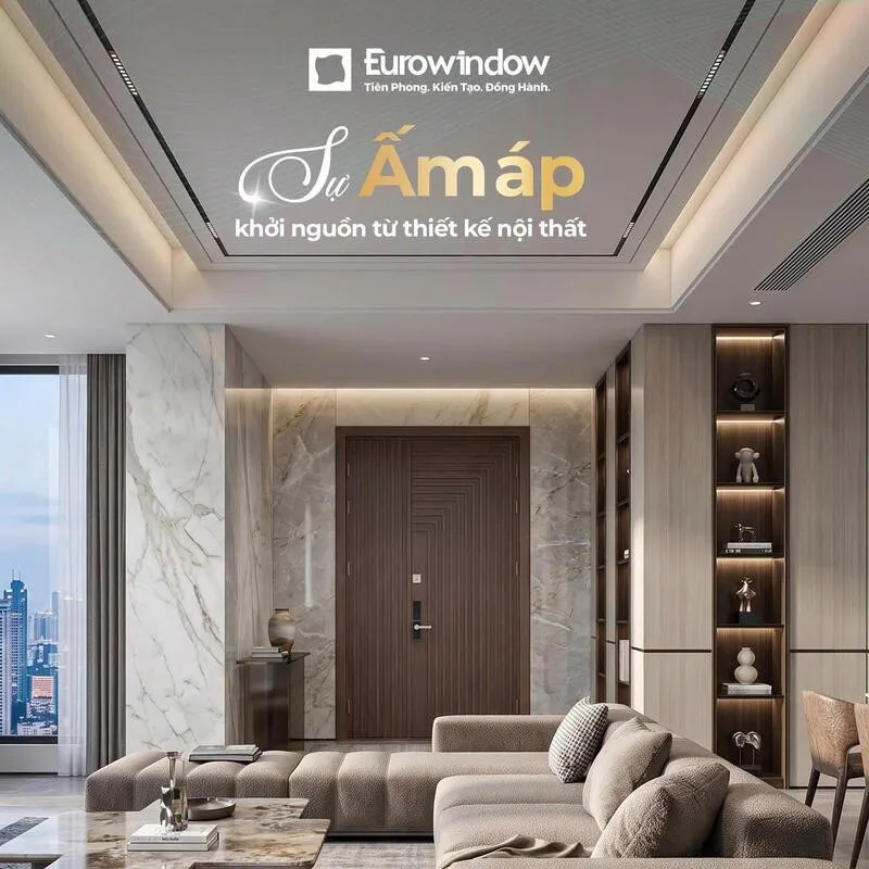 Giải pháp cửa gỗ composite Eurowindow phù hợp với nhiều công trình và không gian nội thất hiện đại