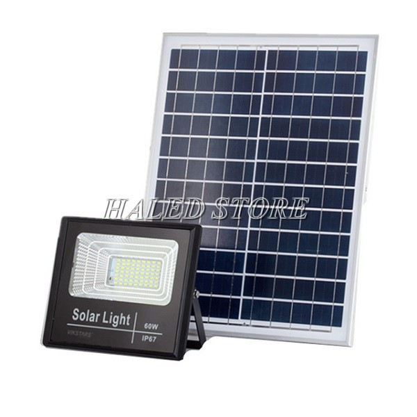 Mẫu đèn LED năng lượng mặt trời 60w bán chạy của HALEDCO