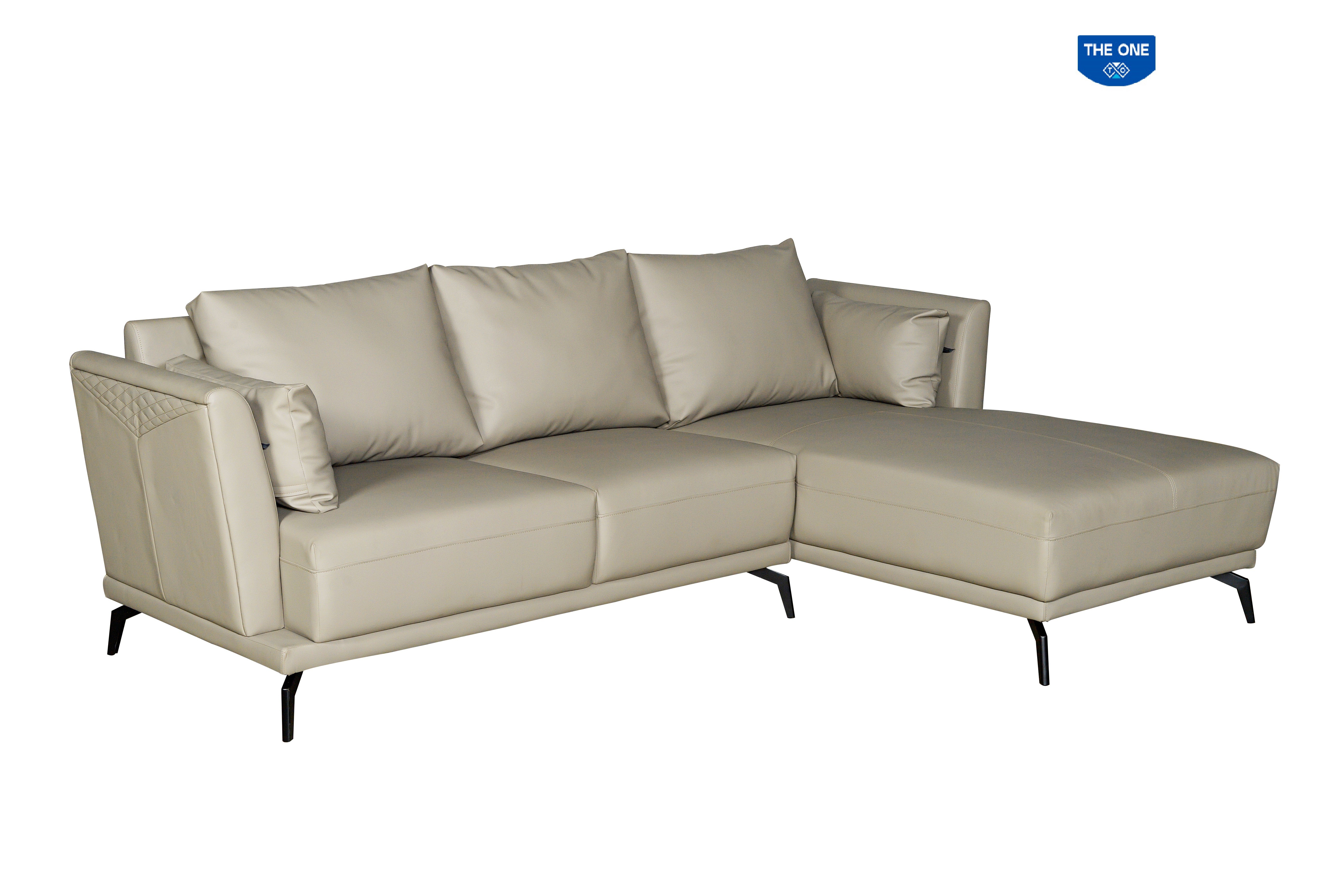 SOFA GÓC BỌC DA-PVC