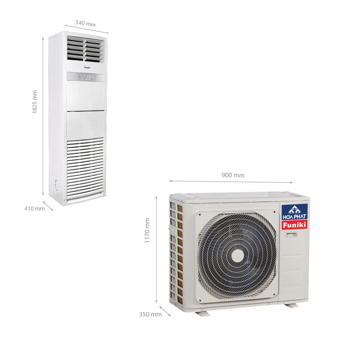 Điều hòa FH50MMC tủ đứng 2 chiều | Điện lạnh Hòa Phát