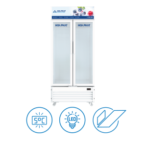 Tủ mát trưng bày Hòa Phát Inverter HSR D8812 812 lít