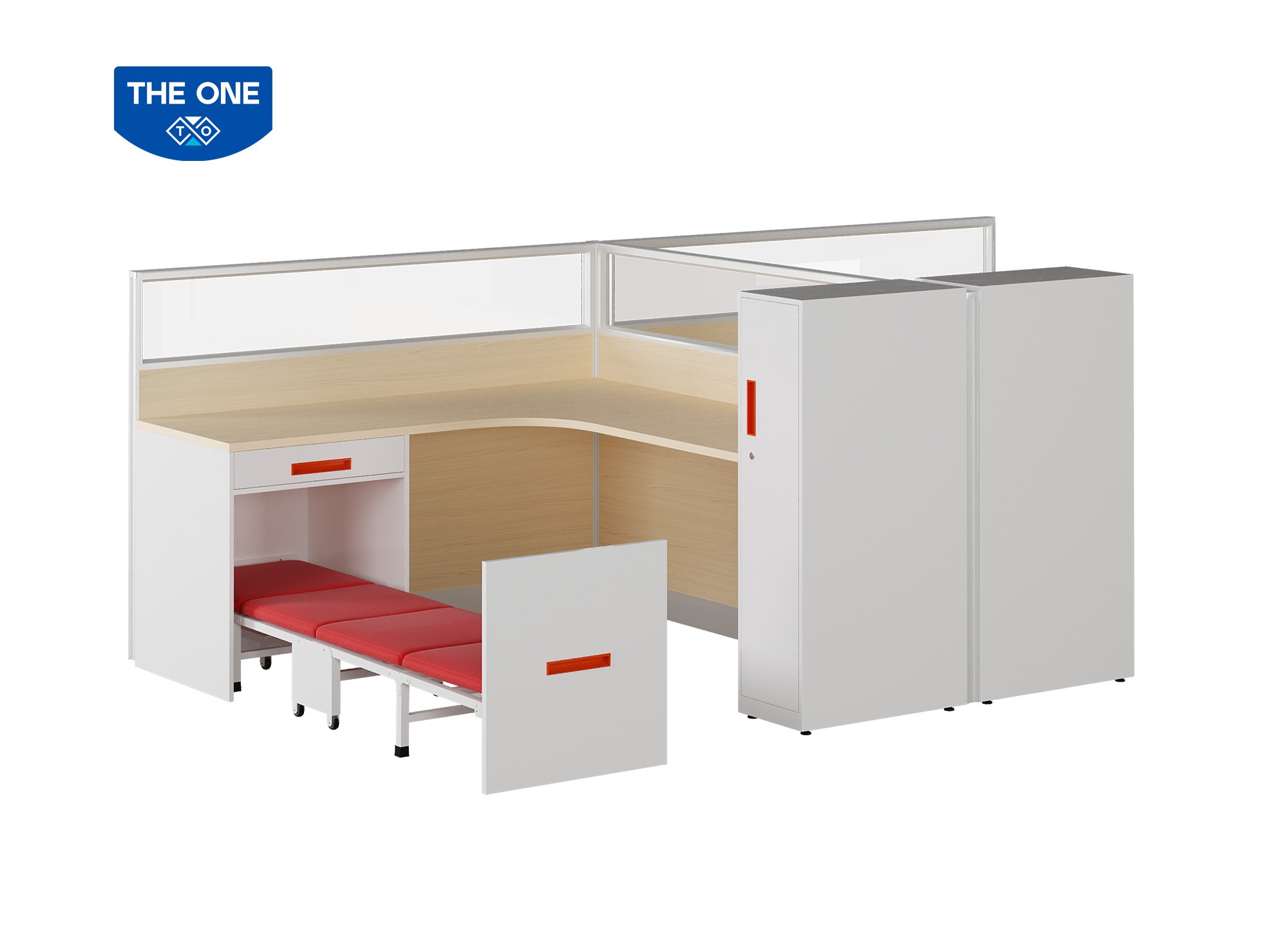 MODULE BÀN LÀM VIỆC KẾT HỢP GIƯỜNG GẤP
