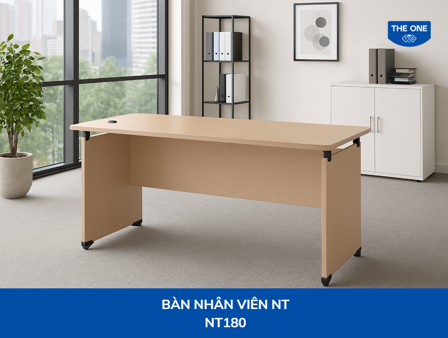 ban-lam-viec-dai-1m8-1-ban-van-phong-nt180-voi-mat-ban-laminate-ben-bi-va-chan-ke-nhua-chac-chan-01