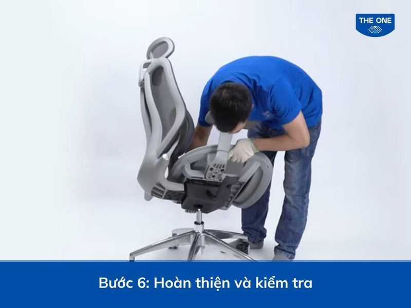 Hoàn thành lắp đặt và kiểm tra
