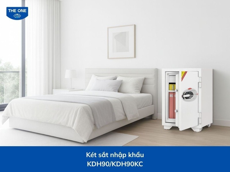 Gia đình nên chọn két sắt từ 80 - 150kg vừa đủ lớn đáp ứng nhu cầu bảo quản tài sản, vừa dễ di chuyển
