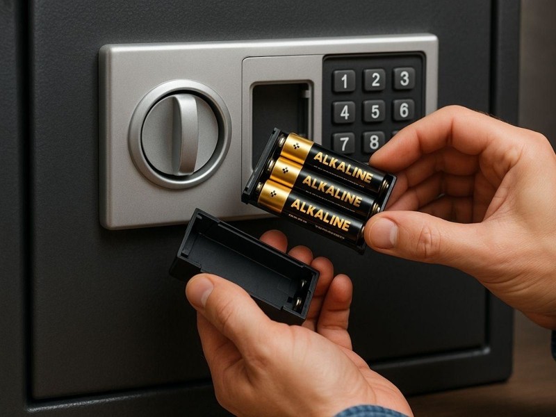 Két sắt điện tử sắp hết pin sẽ có đèn hoặc âm thanh thông báo