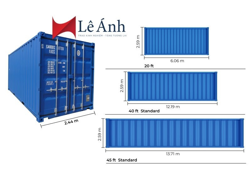 Kích Thước Container 20 Feet? Bao Nhiêu Khối?