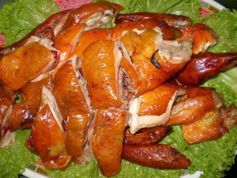 gà sốt cho bé