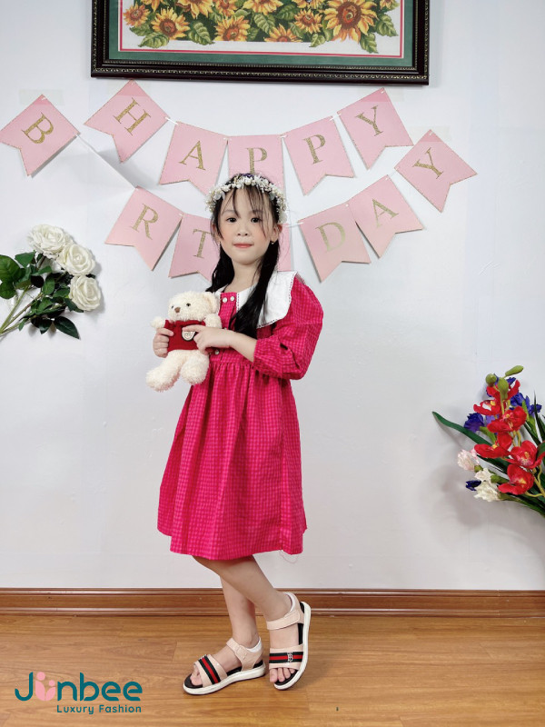 váy đũi cổ thủy thủ