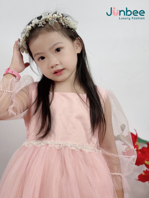 váy công chúa dài tay