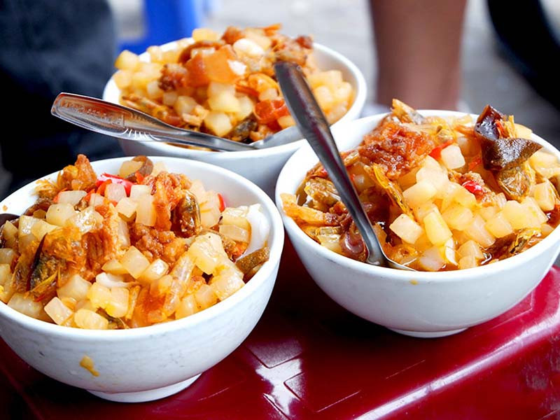 bánh đúc yến mạch