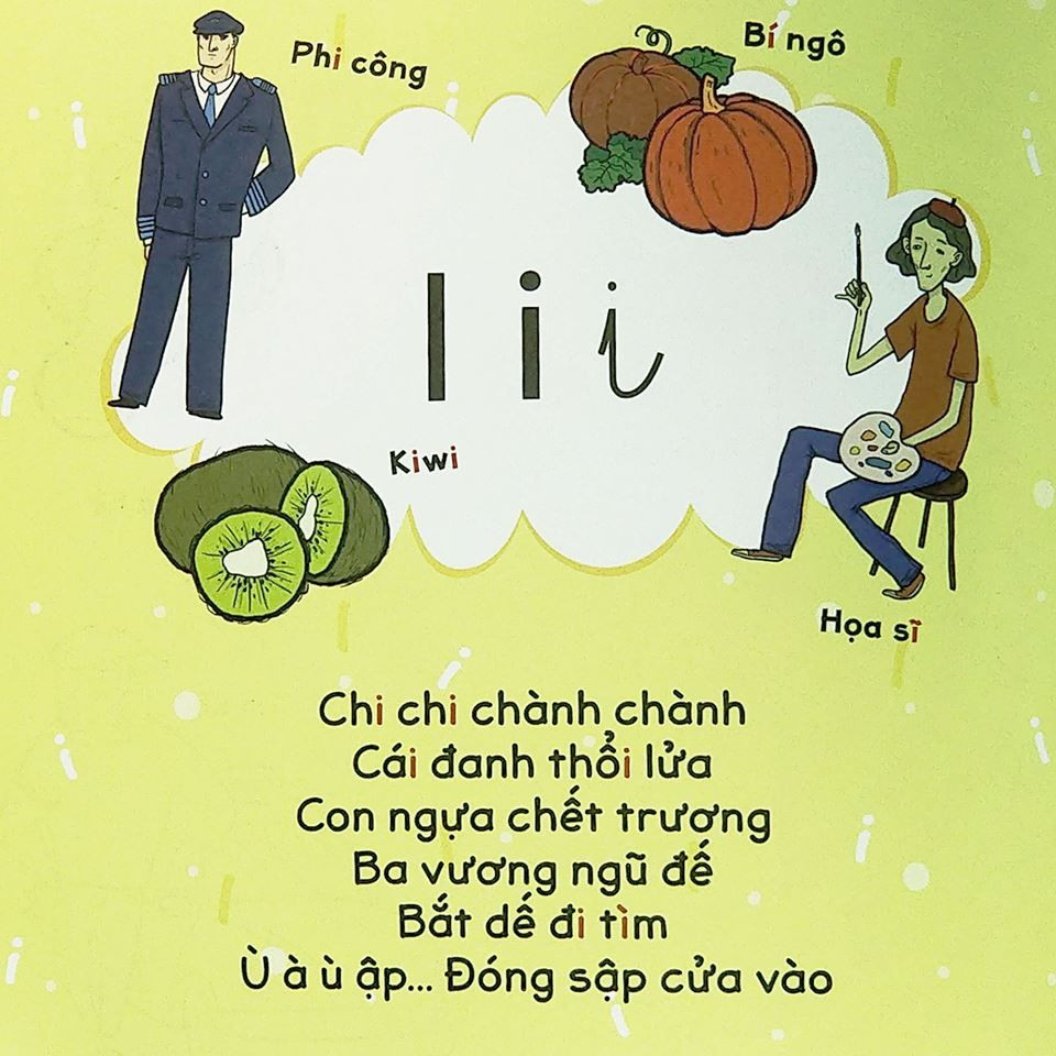 trẻ học chữ