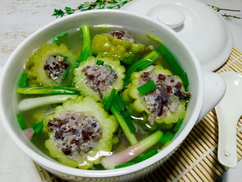 canh mướp đắng