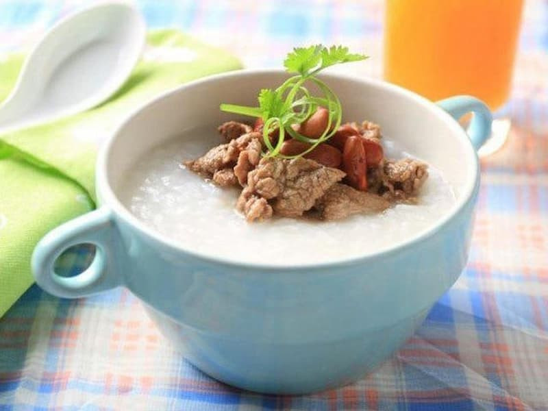 cháo ngon cho bé ăn dặm